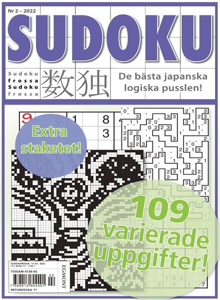 Sudoku Frossa – 03 februari 2022 Cover