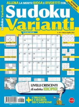 Sudoku Varianti – marzo 2022