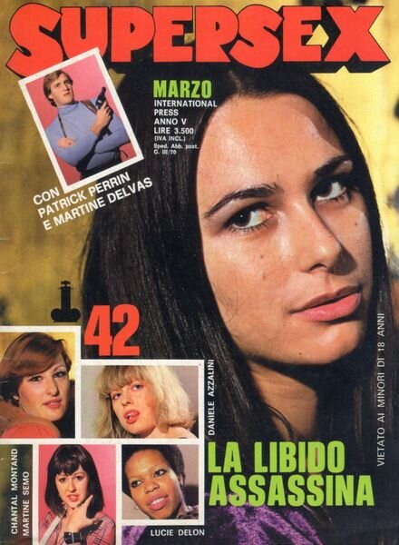 Supersex – Nr 42 March 1980 Cover