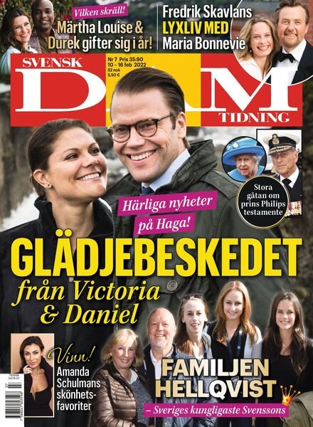 Svensk Damtidning – 09 februari 2022 Cover