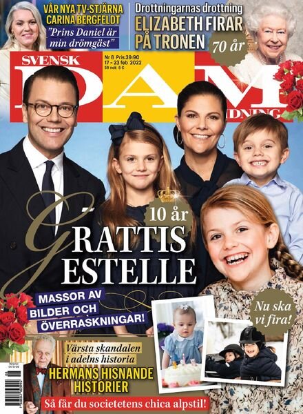 Svensk Damtidning – 17 februari 2022 Cover