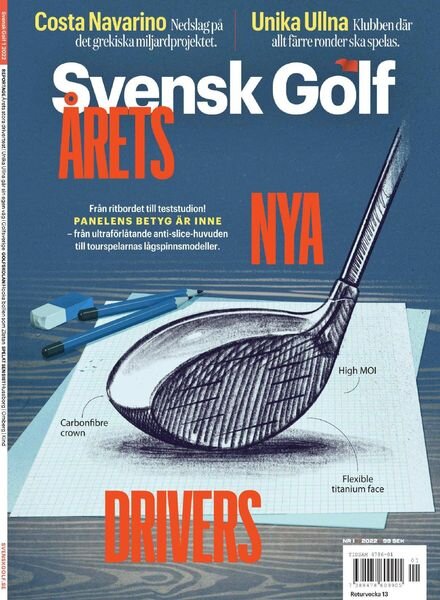 Svensk Golf – februari 2022 Cover