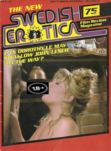 Swedish Erotica – 75 September1983 Cover