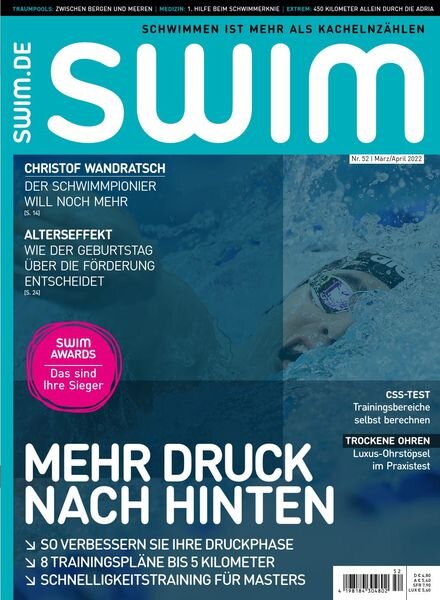 SWIM – April 2022 Cover