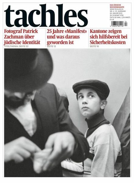 tachles – 28 Januar 2022 Cover