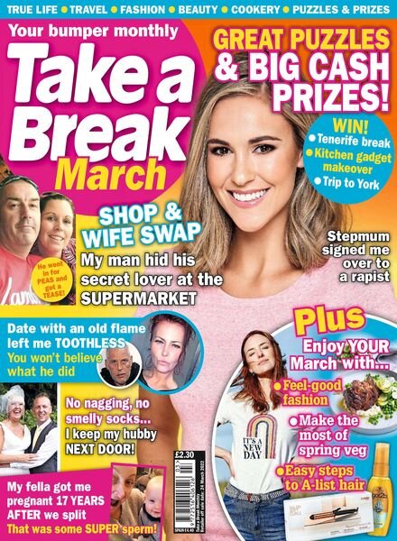 Take a Break – March 2022 Cover