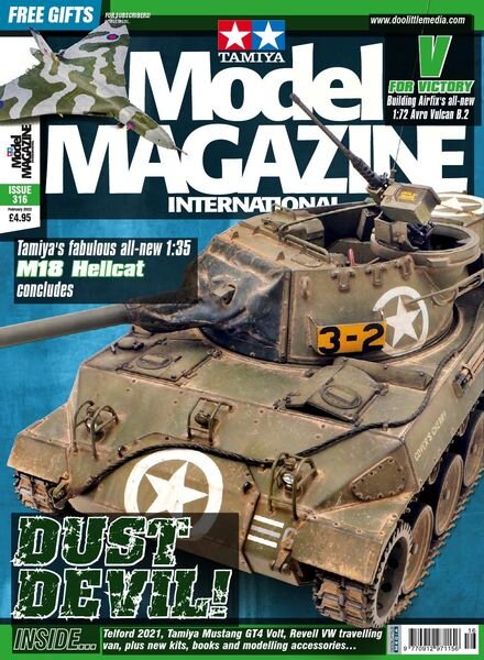 Tamiya Model Magazine – Issue 316 – February 2022 Cover