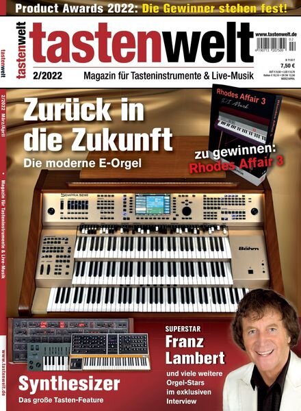 Tastenwelt – Februar 2022 Cover