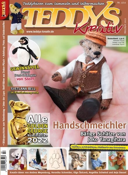 Teddys Kreativ – April 2022 Cover