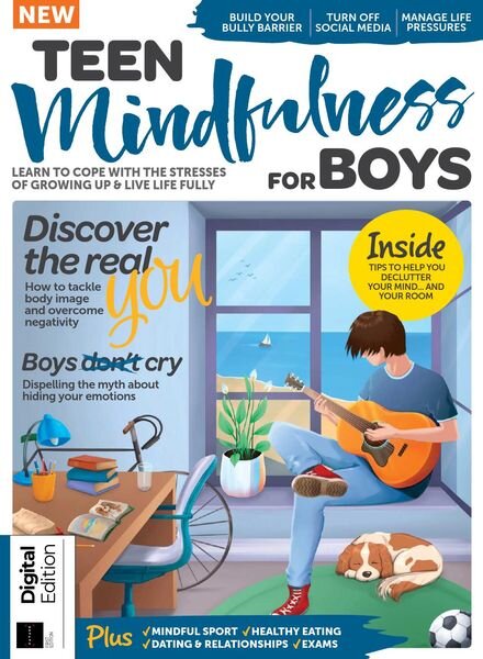 Teen Mindfulness for Boys – 1st Edition 2021 Cover