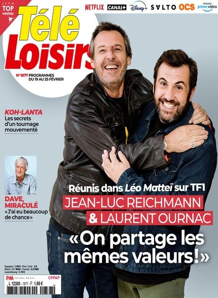 Tele Loisirs – 14 Fevrier 2022 Cover