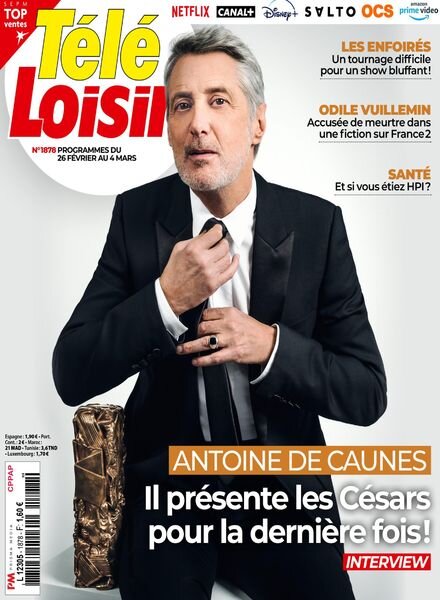 Tele Loisirs – 21 Fevrier 2022 Cover