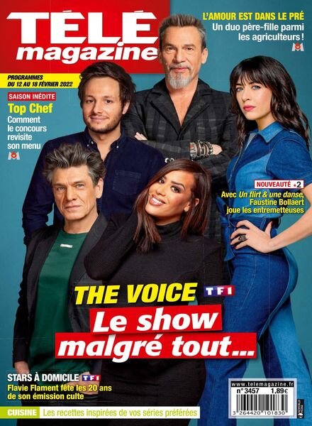 Tele Magazine – 12 Fevrier 2022 Cover