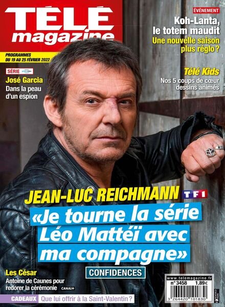 Tele Magazine – 19 Fevrier 2022 Cover