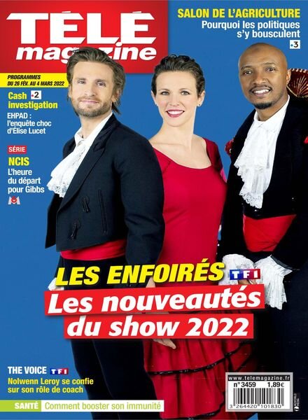 Tele Magazine – 26 Fevrier 2022 Cover