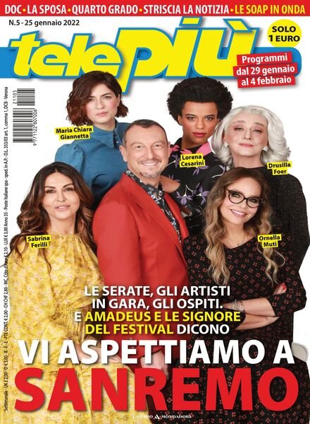 Telepiu – 25 gennaio 2022 Cover