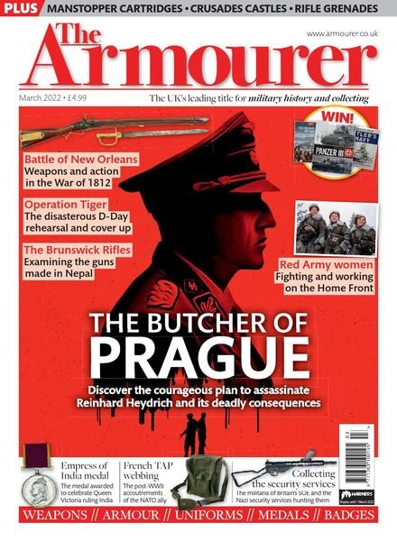 The Armourer – March 2022 Cover
