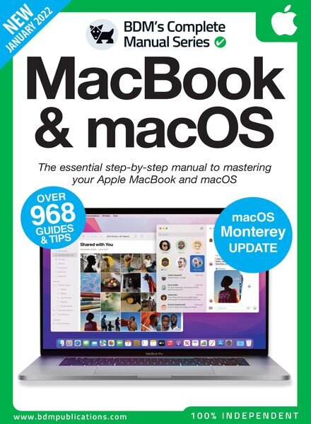 The Complete MacBook Manual – January 2022 Cover