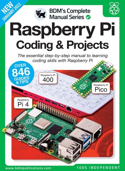The Complete Raspberry Pi Manual – January 2022 Cover