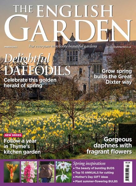 The English Garden – March 2022 Cover