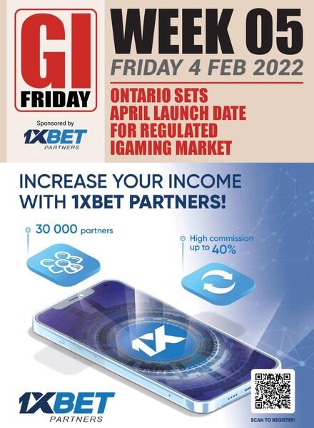 The Gambling Insider Friday – 4 February 2022 Cover