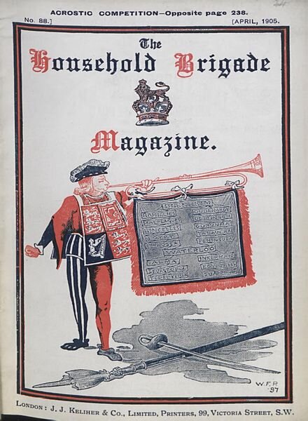 The Guards Magazine – April 1905 Cover
