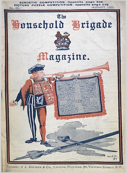 The Guards Magazine – August 1903 Cover
