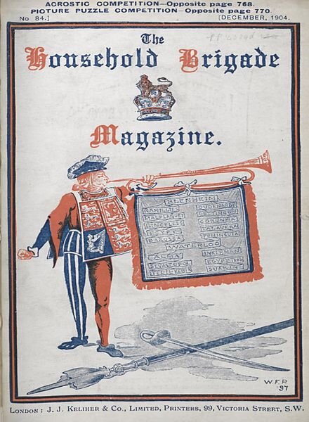 The Guards Magazine – December 1904 Cover