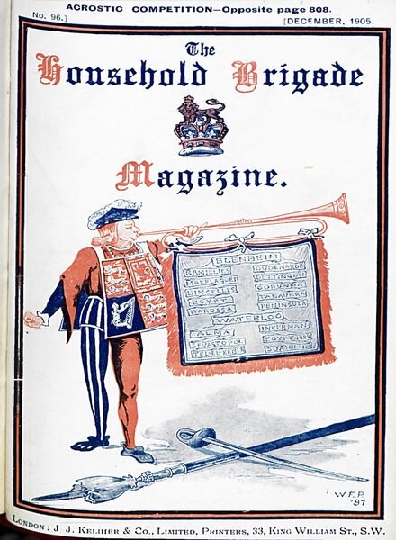 The Guards Magazine – December 1905 Cover
