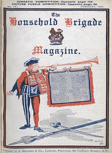 The Guards Magazine – February 1904 Cover