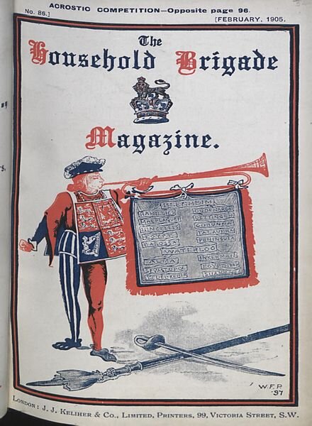 The Guards Magazine – February 1905 Cover