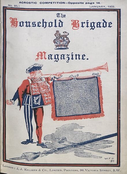 The Guards Magazine – January 1905 Cover