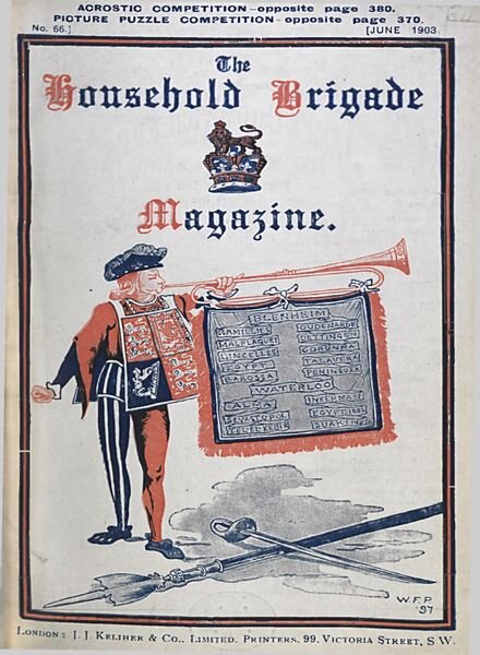 The Guards Magazine – June 1903 Cover