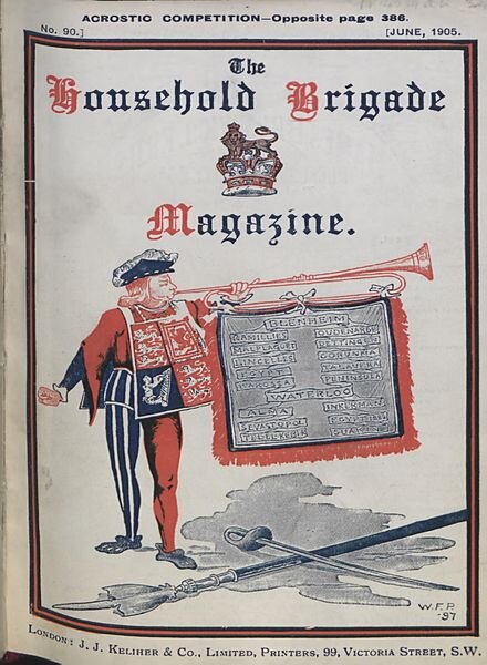 The Guards Magazine – June 1905 Cover