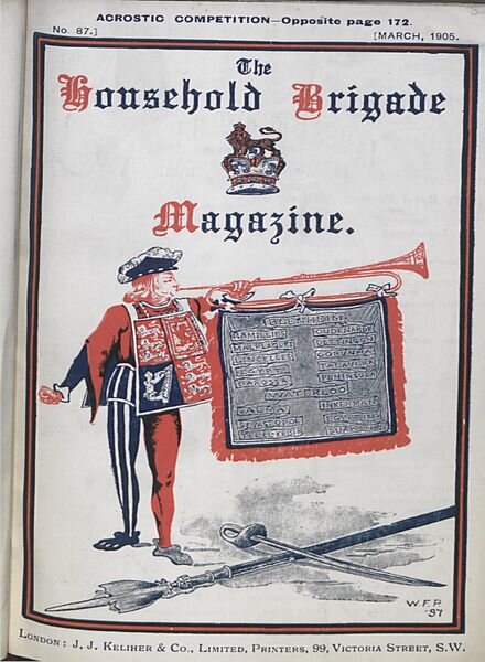 The Guards Magazine – March 1905 Cover