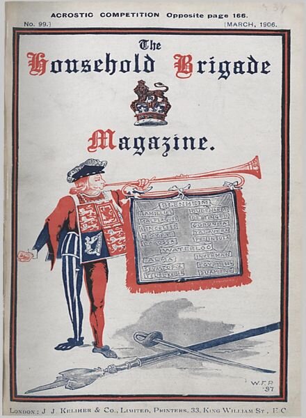The Guards Magazine – March 1906 Cover