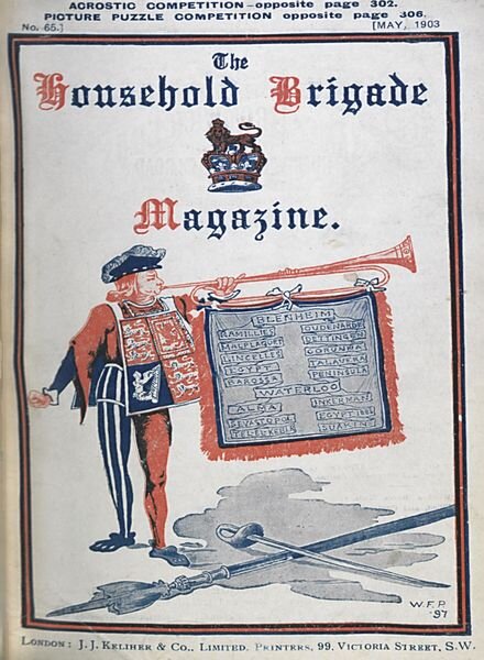 The Guards Magazine – May 1903 Cover