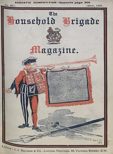 The Guards Magazine – May 1905 Cover