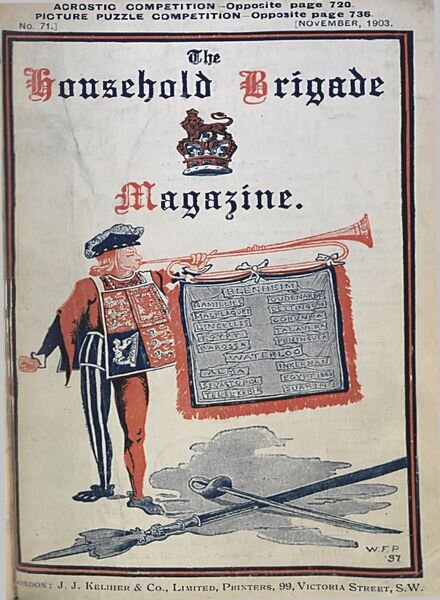 The Guards Magazine – November 1903 Cover