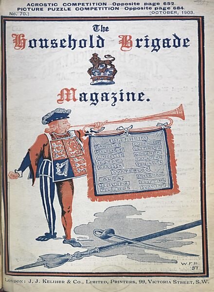 The Guards Magazine – October 1903 Cover