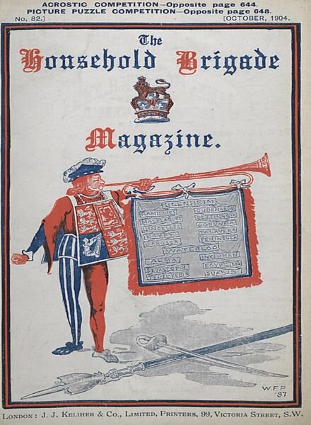The Guards Magazine – October 1904 Cover