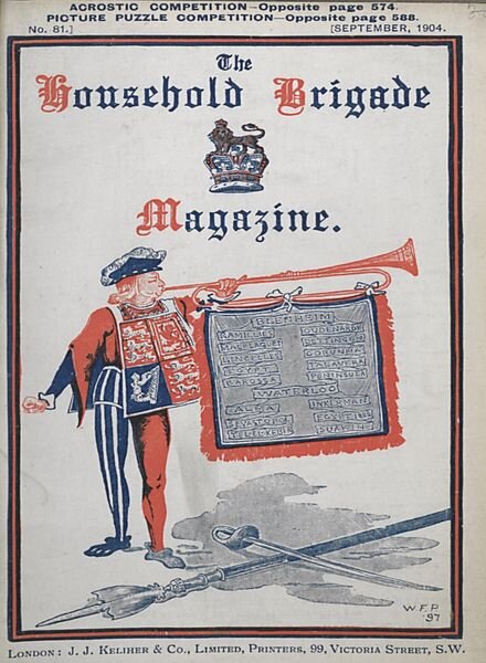The Guards Magazine – September 1904 Cover