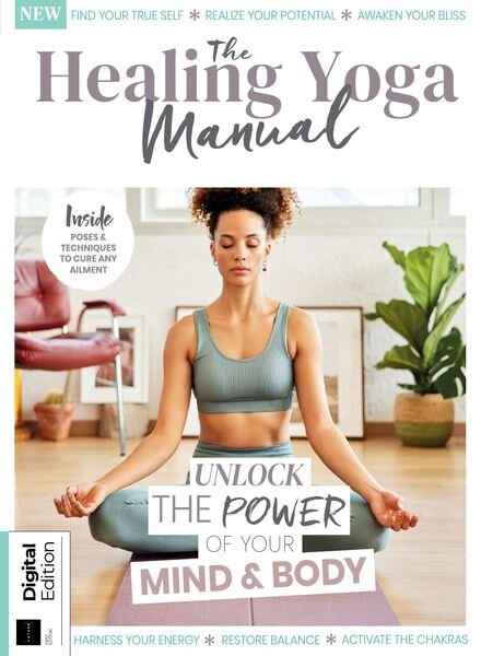 The Healing Yoga Manual – 1st Edition 2021 Cover