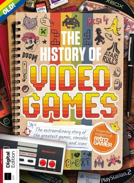 The History of Videogames – 2nd Edition 2022 Cover