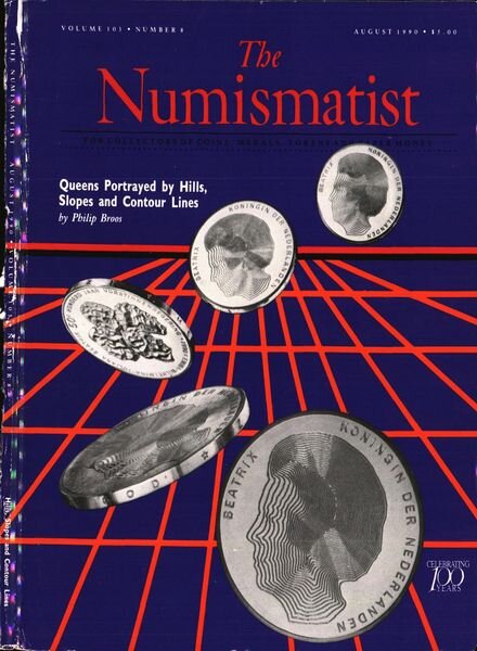 The Numismatist – August 1990 Cover
