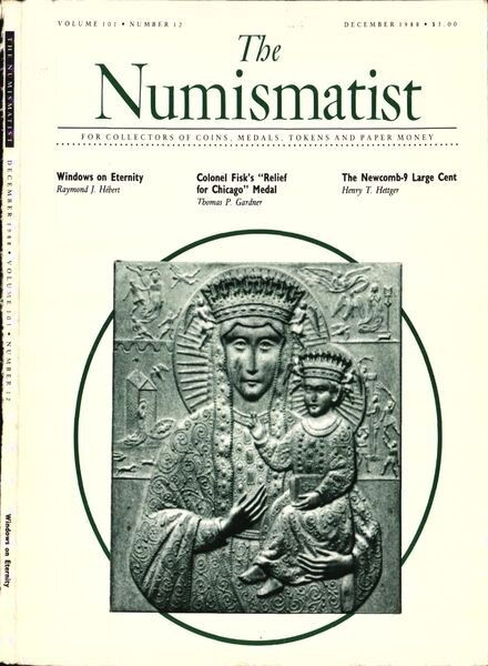 The Numismatist – December 1988 Cover