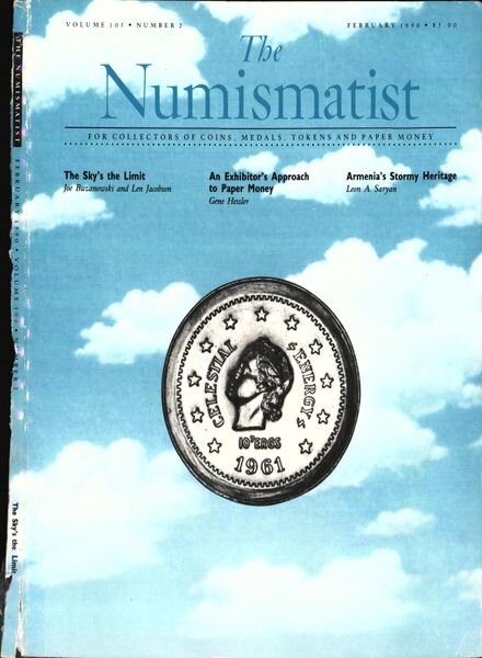 The Numismatist – February 1990 Cover