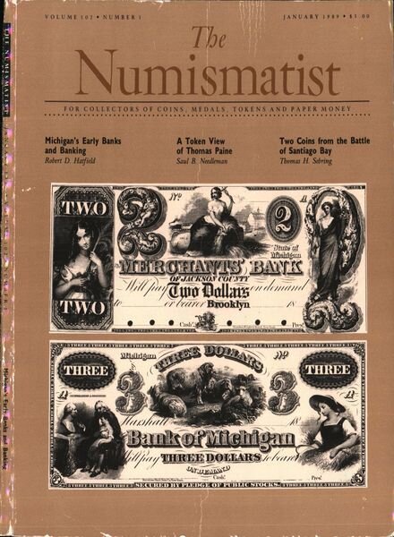 The Numismatist – January 1989 Cover