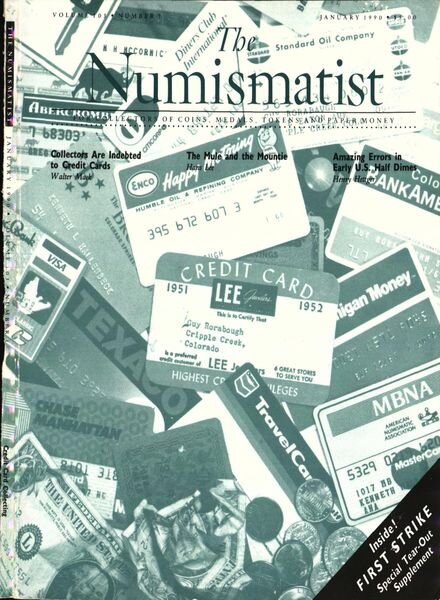 The Numismatist – January 1990 Cover