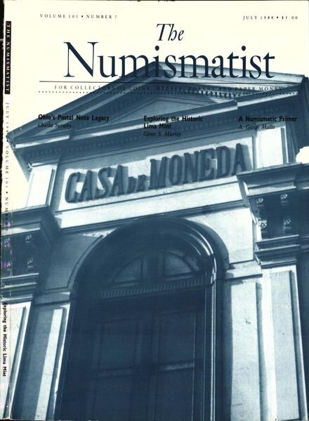 The Numismatist – July 1988 Cover